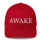 Awake-baseball-cap-red-front