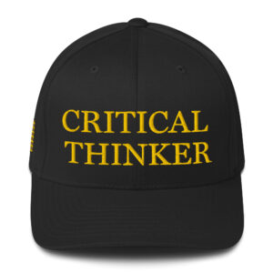 Dark MAGA - "Critical Thinker" Baseball Cap