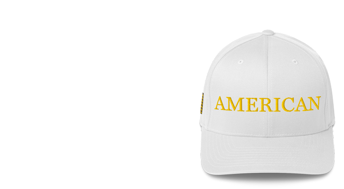 Light MAGA American Hat
