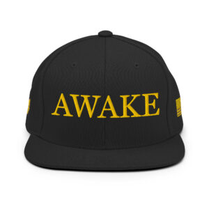 Dark MAGA - "Awake" Snapback Hat