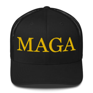 Dark MAGA - "MAGA" Trucker Hat