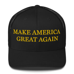 Dark MAGA - "Make America Great Again" Trucker Hat