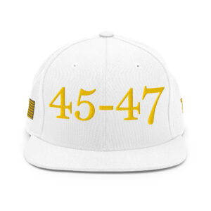 Light MAGA - "45-47" Snapback Hat